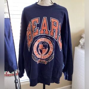 Chicago Bears NFL Vintage Oversized Sweathirt